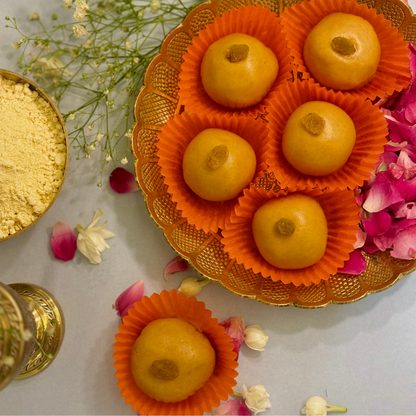 Mouth-melting Besan Laddu