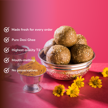 Til laddu product information — Makar Sankranti special, Kaashi Foods